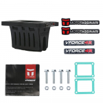 Honda CR125 1987-2000 2002 NSR125 150 JC20/22 NSR250 MC21 MC28 Mootorrattale S&uuml;sinikfiibrist Klapiklappide S&uuml;steem V4R01D V4R01D