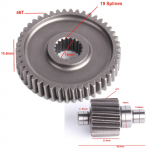 Glixal GY6 49cc 50cc 80cc Hiina T&otilde;ukeratas K&otilde;rge J&otilde;udlusega V&otilde;idus&otilde;idu L&otilde;pp&uuml;lekande Hammasrataste Komplekt 139QMB 139QMA 147QMD Mopeed ATV Kardis&otilde;iduk 18-46T