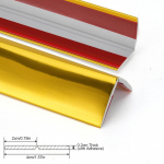 3/5M PVC isekleepuv seinanurga dekoratiivriba seina sisemine v&auml;limine nurgariba taust seina m&ouml;&ouml;bli servakaitse riba (as the picture,3M)