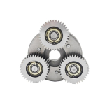 Elektriratas Bafangi mootori sidurile 36T Sidur 36 Hammastega Metallhammasratas 250W Mootori hammasratas 36T metal clutch gray
