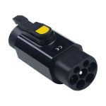 T&uuml;&uuml;p 2 kuni T&uuml;&uuml;p 1 EL-USA EV Adapter ja 32A Laadija Muundur US to Euro Adapter