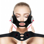 EMS T&otilde;stev ja Pinguldav LED V-n&auml;o Massaažimask Mask Length: 640*130mm must