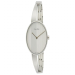 CALVIN KLEIN / kell kvartsliikumine roostevabast terasest rihm 34mm h&otilde;bedane sihver naiste kell veekindel 30 meetrit K6S2N116 kvarts