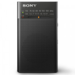 Sony Handy Kaasaskantav Raadio FM vertikaalne must BC ICF-P27 FM/AM/Wide &uuml;hilduv, t&uuml;&uuml;p/pikk/elektriline h&auml;&auml;lestus, ICF-P27 must