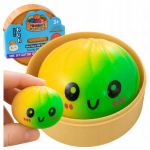 Antistress-m&auml;nguasi Pelmeen Squishy 5 cm Vikerkaar Fade Salajane V&auml;rv