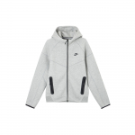 Nike Sportswear Tech Fleece Windrunner t&auml;ispika lukuga kapuutsiga dressipluus FB7921-063 XXL