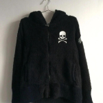 VAYLA Y2k Lambanahast Jakid Naistele Gooti Hupparid Risti Kolju Grunge T&otilde;mblukuga Dressipluusid Vintage Vabaaja Huppudega Joped Harajuku T&auml;navamood S must