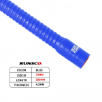 ID 32 34 36 38 51mm Painduv Silikoonvoolik Radiaatoritoru Toru BMW&Otilde;hu sisselaskeava K&otilde;rgsurve Kummist &Uuml;hendustoru Pikkus 30cm 30CM-BL-ID 32mm
