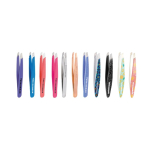 Tweezerman Mini kaldus pintsetid purple white