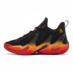 Under Armour Curry 13 Praktilised Treeningjalatsid Mugavad Libisemisvastased L&otilde;hnakindlad K&otilde;rged Laste Korvpallijalatsid Must Punane Teismelised 6014870-002 35.5