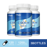 Pslalae - 1200 mg Kaltsium pluss D3-vitamiini kapslid - Luude tervis 120*3