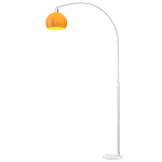 Elutoa p&otilde;randalamp, Seisulamp, Minimalistlik lambivari k&otilde;rge varre ja jalgl&uuml;litiga, 26x90x180cm, Oranž 90 x 26 x 180 cm oranž