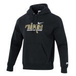 Nike fliisvoodriga hingav termiline kapuutsiga dressipluus meestele IM8322-010 S must