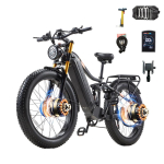 BURCHDA HC26 3000W kahe mootoriga elektriline m&auml;giratas, 48V 30Ah aku, 26-tolline elektriline m&auml;giratas meestele, elektriline linnaratas120KM