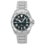 Citizen Promaster GMT Roostevabast terasest Must sihver Eco-Drive Sukelduja BJ7150-50E 200M Meeste k&auml;ekell must