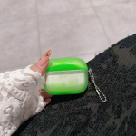 AirPods Pro helendav vedela liivaga kaitsekate Apple 1/1/1 k&otilde;rvaklappidele v&auml;rviline PC k&otilde;va korpus Airpods pro3 green