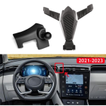 Telefonihoidik HYUNDAI TUCSON NX4 2025 2024 2023 2022 2021 jaoks Mobiilne tugiklamber Toetav autotarvik gray