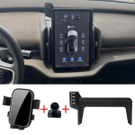 Autofoonihoidik VOLVO EX30 2024 2025 2026 jaoks GPS-i kinnitus Navigatsioonialus Autotarvikud TYPE B Black