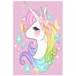 T&auml;ielik 5D-tehtud teemantmaali multifilm &uuml;kssarvik teemanttikandid ristpistes komplektid kodukaunistusega k&auml;sitsi valmistatud kingitus Round 20x30cm