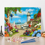 Kunst DIY Maalimine numbrite j&auml;rgi Digitaalne &otilde;limaal Teemantmaal Kodusisustus Hobid Numbrite maalimine &Otilde;limaal 40x50cm no frame