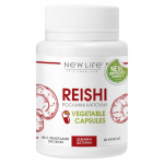 Reishi (Ganoderma, Lingzhi) seente uue elu toidulisand (immunomodulaator, kasvajavastane, radioprotektor) 60 capsules (for 1 month)