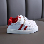 TWINFLAMES Laste spordijalatsid poistele ja t&uuml;drukutele kookosp&auml;hkli kingad Pehme tallaga beebijalatsid jooksujalatsid 21 punane