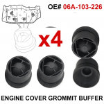 4 tk Mootori kaitseplaadi kummikatte puhvriplokk VW Seat Skoda Bora Jetta Golf 4 MK4 Touran 1.6 2.0 06A 103 226 jaoks