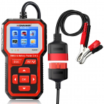 KONNWEI KW681 autode ja mootorrataste akude tester ja OBDII diagnostikaskanneri t&ouml;&ouml;riist 2-&uuml;hes