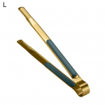 Libisemisvastased toidutangid Multifunktsionaalsed mittenakkuvad roostevabast terasest salatitangid L