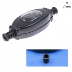 Veekindel In Line l&uuml;liti Juhtl&uuml;liti &uuml;mmargune traat topeltl&otilde;ike l&uuml;liti tolmu l&uuml;liti 7mm