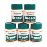 Bresaola komplekt (5 x 60 tabletti, 250 mg), Bresol komplekt 5, Himalaya 5 x 60 tab, 250 mg