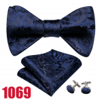 Barry.Wangi meeste iseseisev kikilips, lilledega kootud siidist kikilipsud, mansetin&ouml;&ouml;bid, &uuml;likond pulmapeoks LH-1069