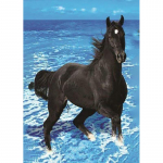 5D DIY Teemantmaaling Hobune kivikivi pilt K&otilde;ik &uuml;mmargused Loomade Teemanttikandid Mosaiik helmestega kodukaunistuse kingitus Full Round 20x30CM