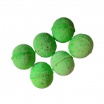 Aromaatsete vannipommide komplekt Roheline tee (6 x 75 g), Aromaatne vannipomm rohelise tee komplektiga, Aaranyam