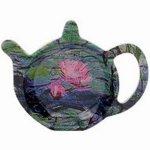 Les Tr&eacute;sors De Lily [A2646] &ndash; melamiinist kotike 'Claude Monet' les Nymph&eacute;as - 12x10 cm sinine