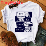 Jaapani Anime Hunter X Hunter T-s&auml;rk Meeste Kawaii Cartoon Gooti Killua Graafilised T-s&auml;rgid Manga Harajuku Topid Unisex T-s&auml;rgid Meeste M