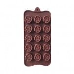 Lihtsalt puhastatav kondiitrivorm, k&otilde;rge temperatuurikindel loominguline roosi&otilde;ie kujuline silikoonkoogivorm