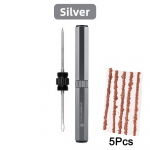 6 tk/11 tk jalgrataste torudeta rehvide remondit&ouml;&ouml;riistade komplekt Mini MTB maanteeratta rehvi pistik punktsioon Flat Fix Patch Drill Kaasaskantav hermeetik kummiriba 6PCS/Set h&otilde;be