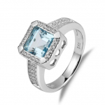 Gb 2 .2ct Naturaalne Iolite Blue Mystic Quartz Gemstone Vintage S&otilde;rmused Solid 925 Sterling Silver Peened Naiste ehted 8