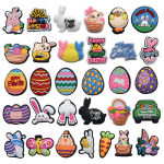 32 tk Happy Easter seeria PVC kingad, amuletid, kaunistused Crocsi jaoks 32pcs