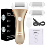 Laetud elektriline jalaviil kontsadele Lihvimine pedik&uuml;&uuml;ri t&ouml;&ouml;riistad Professionaalne jalahooldusvahend Dead Hard Skin Callus Remover USB kuld