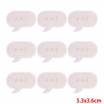 10 tk/partii hulgim&uuml;&uuml;k Tikand Plaaster Triikraud Plaastrid Riietus Plaastrid Riide peal Joped Dekoori Aplikatsioon &Otilde;mblustarvikud