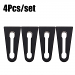 VW T5 T6 auto ukseluku siibri puhvri sisemise summuti tihendi heliisolatsiooni jaoks 4PCS