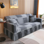 Seeliku stiil Lihtne ja kaasaegne Four Seasons universaalne seelikudiivani kate Elastne k&otilde;ikeh&otilde;lmav libisemiskindel diivani kate 1 seat