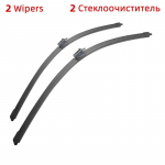 2 TK klaasipuhasti harjad Mercedes Benz GLA-Class X156 2016-2018 24 19 Fit Esiklaasile Esiklaasile Aknaharjad L&otilde;ikeritarvikud 2016 2017 2018