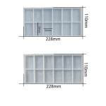 Silikoonvormid Tarokaardid Epoksiidvormivaigust ehted K&auml;sitsi valmistatud isetehtud vorm set