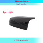For BMW x5 E70 x6 E71 2008 2009 2010 2011 2012 2013 Car Side Wing Mirror Cover Rear-View Caps Black high quality Black-1pc-Left black