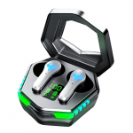 V&auml;ikese viivitusega muusikam&auml;ng Kahe režiimiga peakomplekt Juhtmeta k&otilde;rvaklapid 9D Bluetooth 5.2 Peakomplektid TWS Veekindlad mikrofoniga k&otilde;rvaklapid must