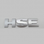 Letter Discovery m&auml;rgi m&auml;rk Embleem HSE Auto kirjakleebis L/ja R/over jaoks h&otilde;be