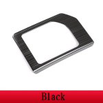 For Toyota Tundra 2014- Car styling Stainless steel Silver/Black Car Gear Shift Panel Frame Cover Stickers Car h&otilde;be